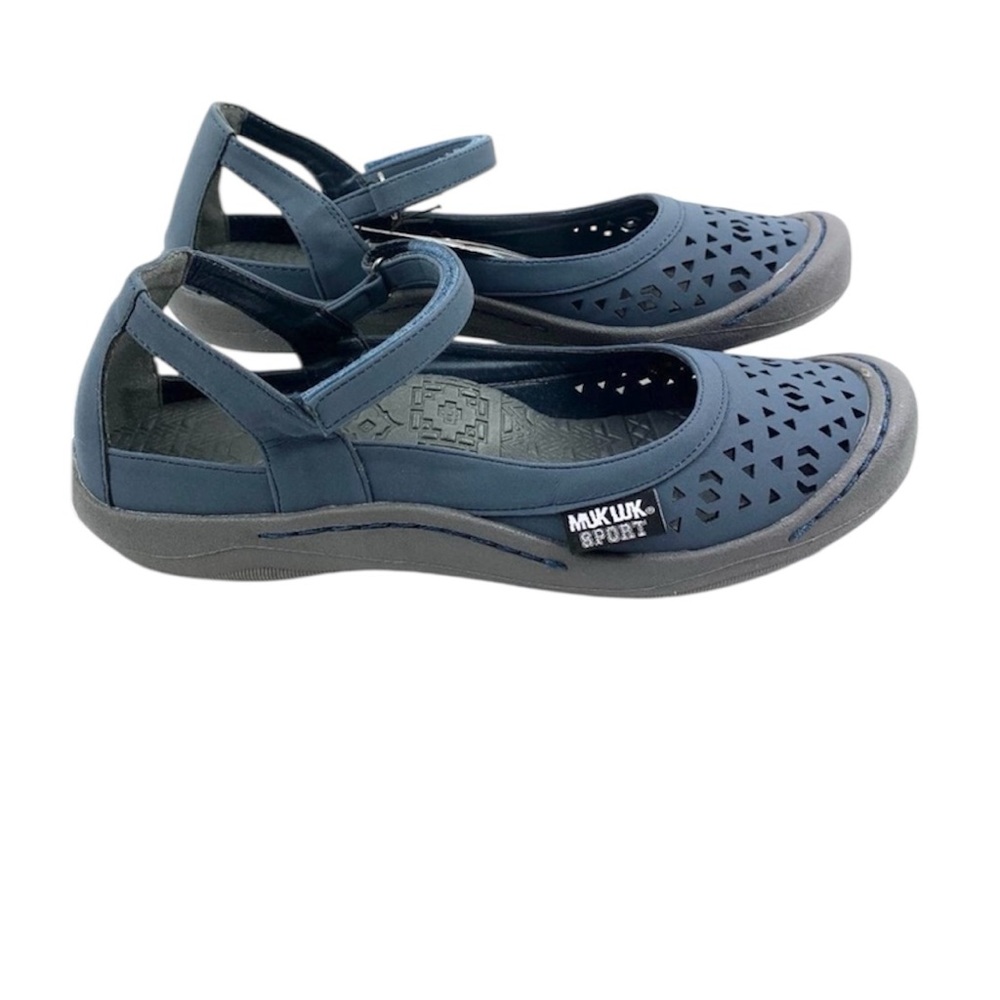 NWT Muk Luks Navy Juju Sport Sandals SZ 9